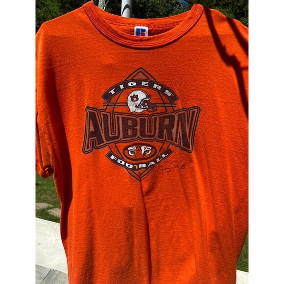 Y2K Auburn Tigers Football Ultimate Athletics Sportswear Tommy Tuberville Shirt - Picture 1 of 4
